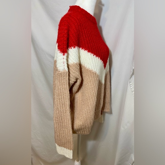 NWT ASOS Geometric Colorful Sweater - Picture 2 of 7